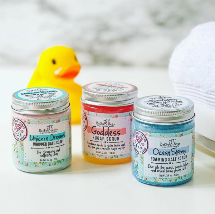 Goddess Sugar Scrub, Body Scrub Mini | Gift | Travel Size